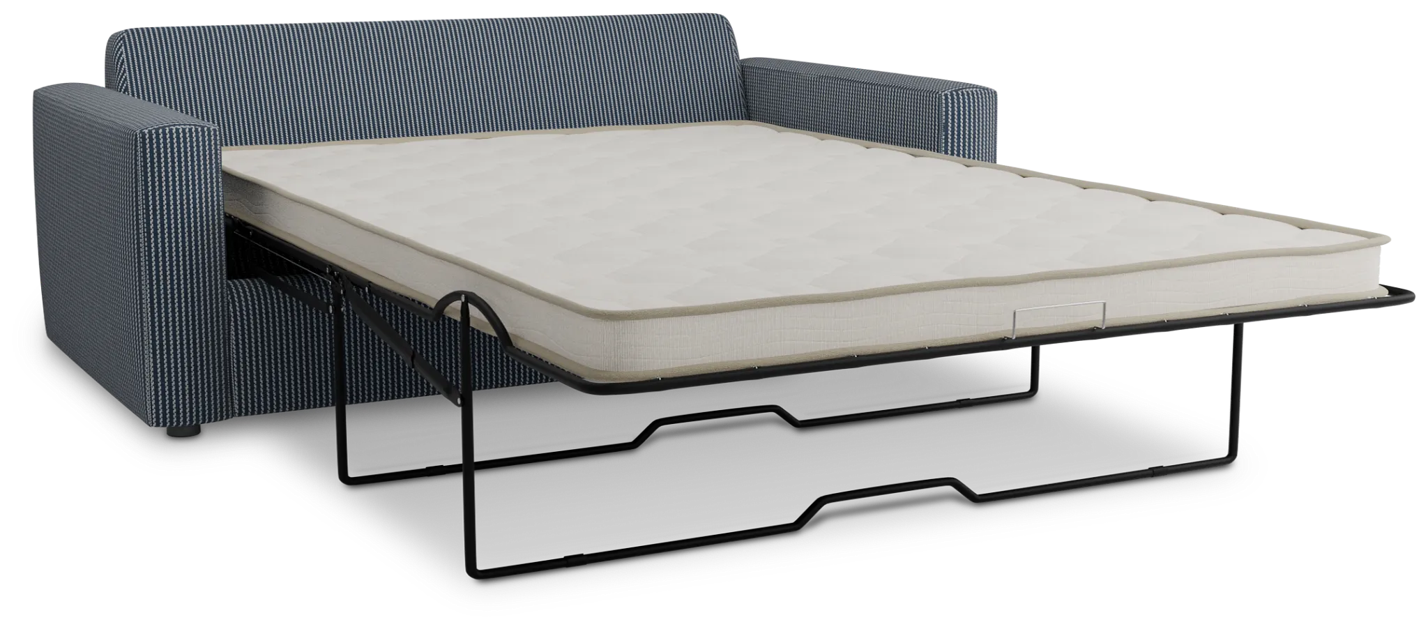 Siesta Lucy Navy Fabric Innerspring Sleeper