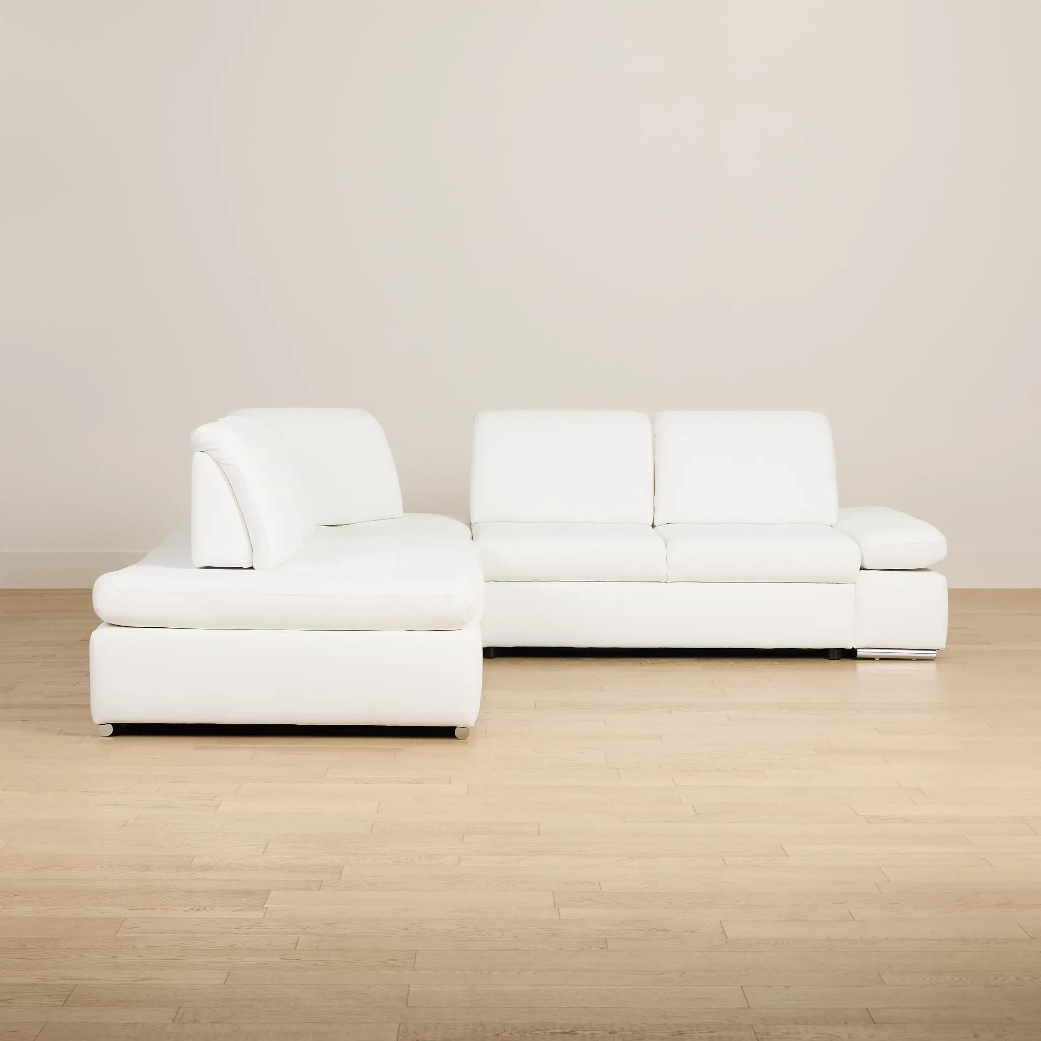 Eden White Micro Small Two-arm Sectional Eden White Micro Small Two-arm Sectional