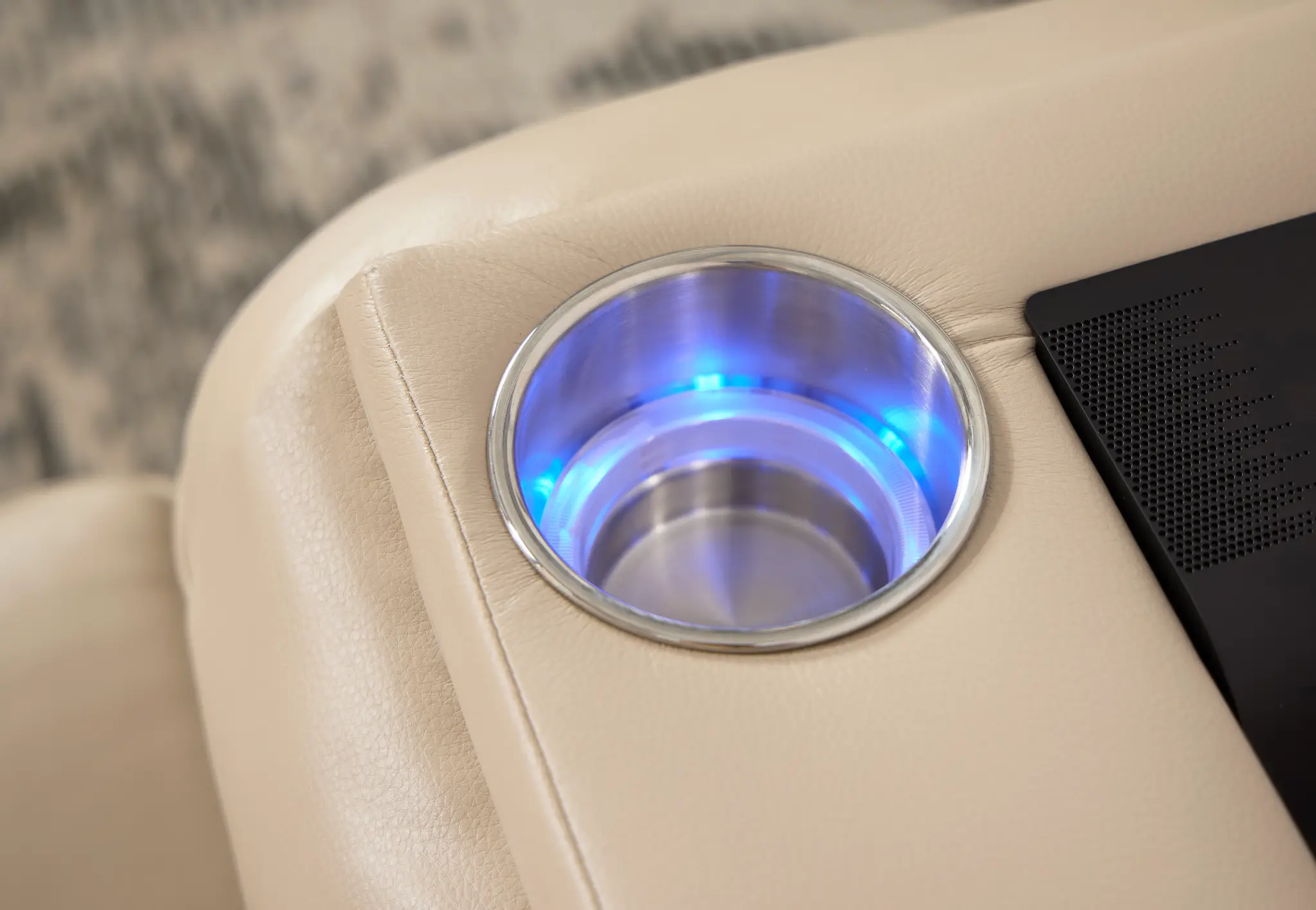 Fallon Beige Lthr/vinyl Power Reclining Sofa W/ Massage Fallon Beige Lthr/vinyl Power Reclining Sofa W/ Massage