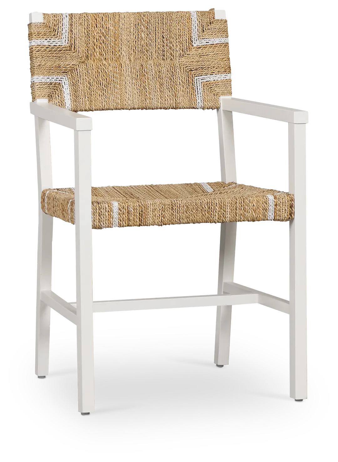 Nantucket Light Tone Woven Woven Arm Chair