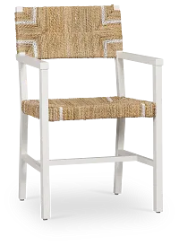 Nantucket Light Tone Woven Woven Arm Chair