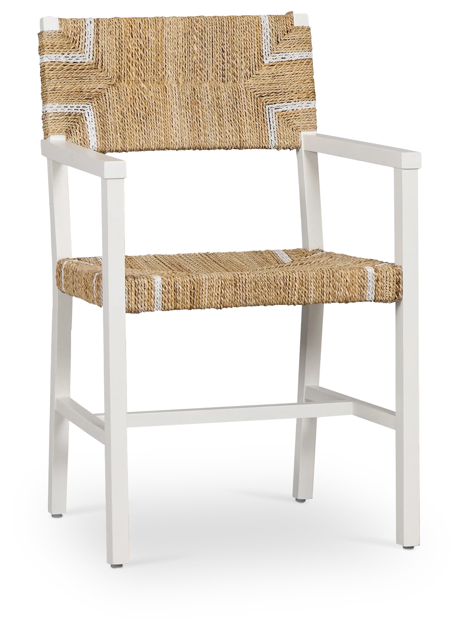 Nantucket Light Tone Woven Woven Arm Chair