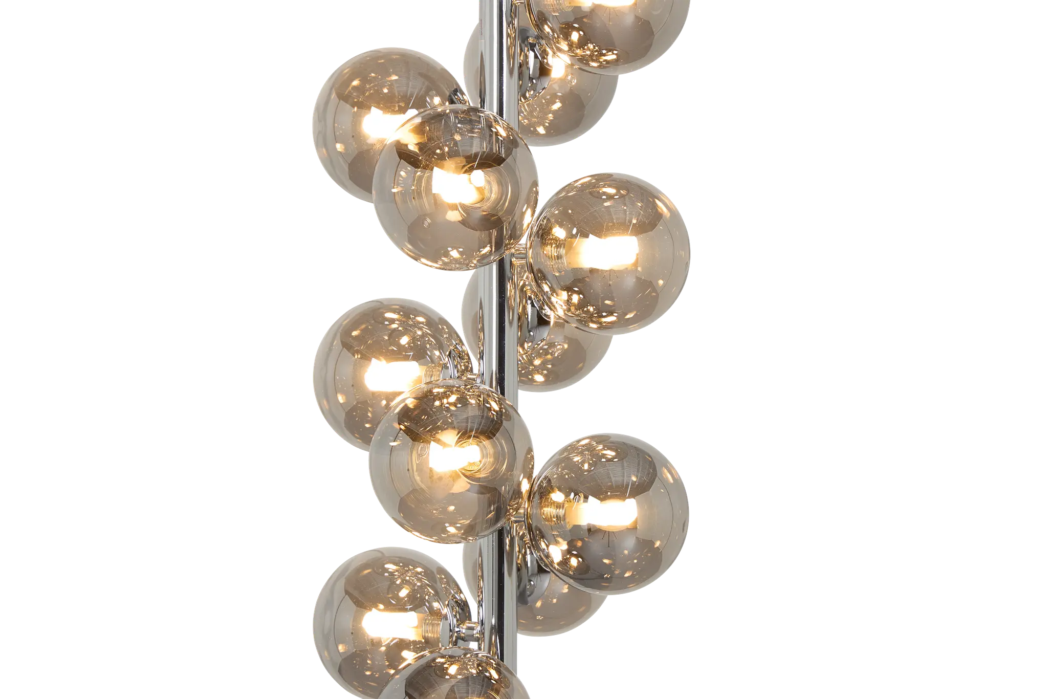 Stevie Silver Glass Floor Lamp Stevie Silver Glass Floor Lamp