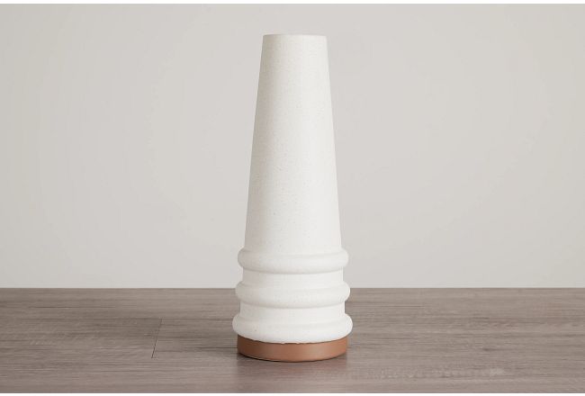 Kamea White Large Vase