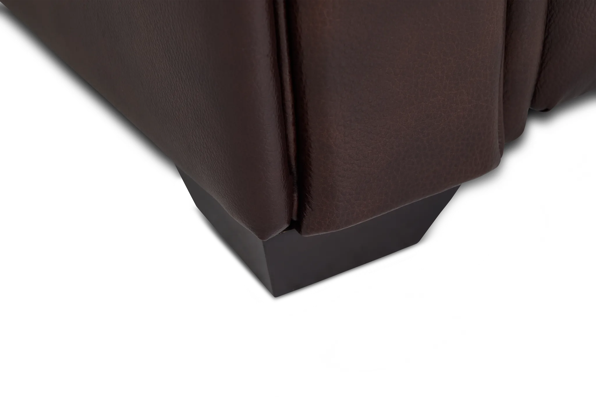 Lincoln Medium Brown Lthr/vinyl Sofa