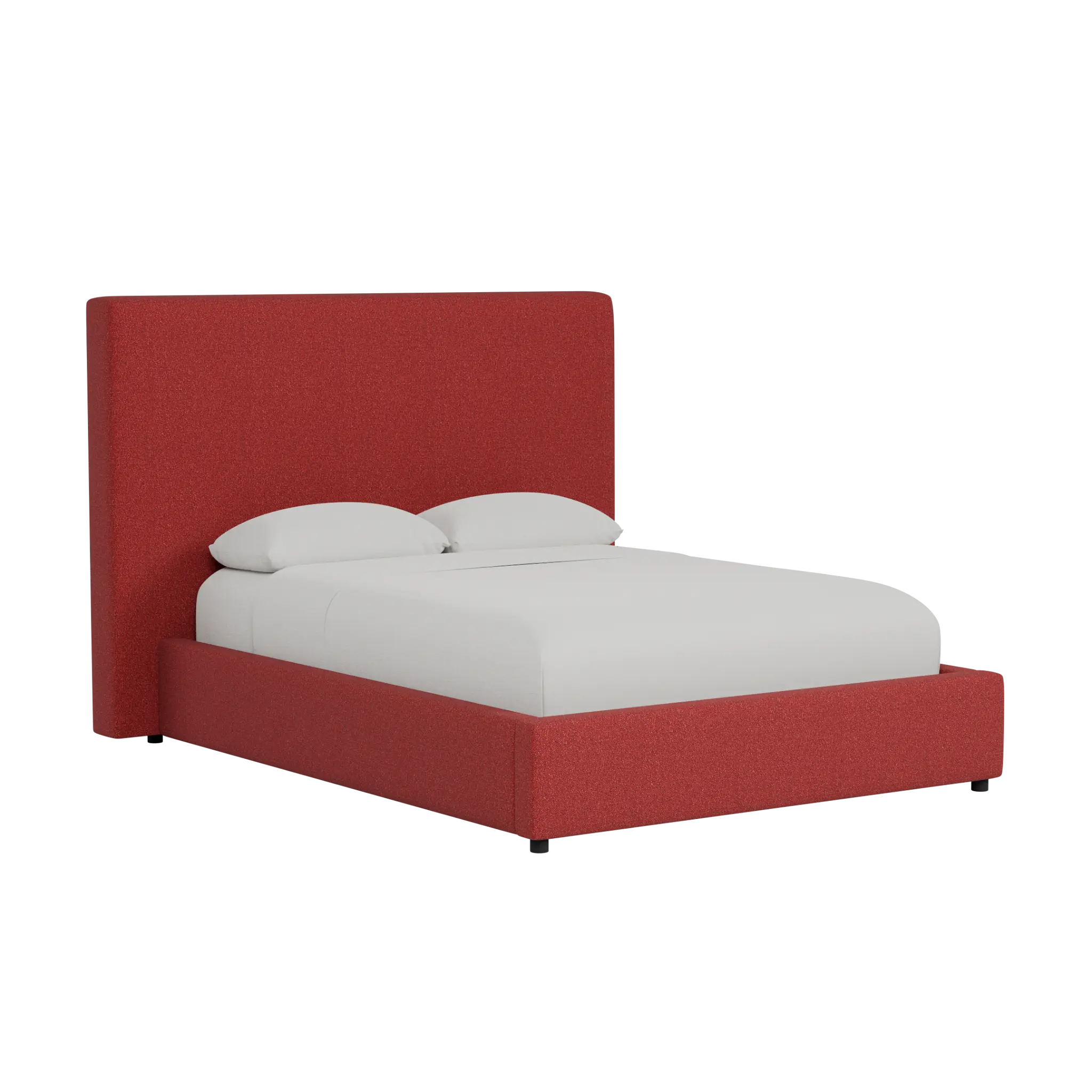 Grayton Elite Red 54" Upholstered Platform Bed Grayton Elite Red 54" Upholstered Platform Bed