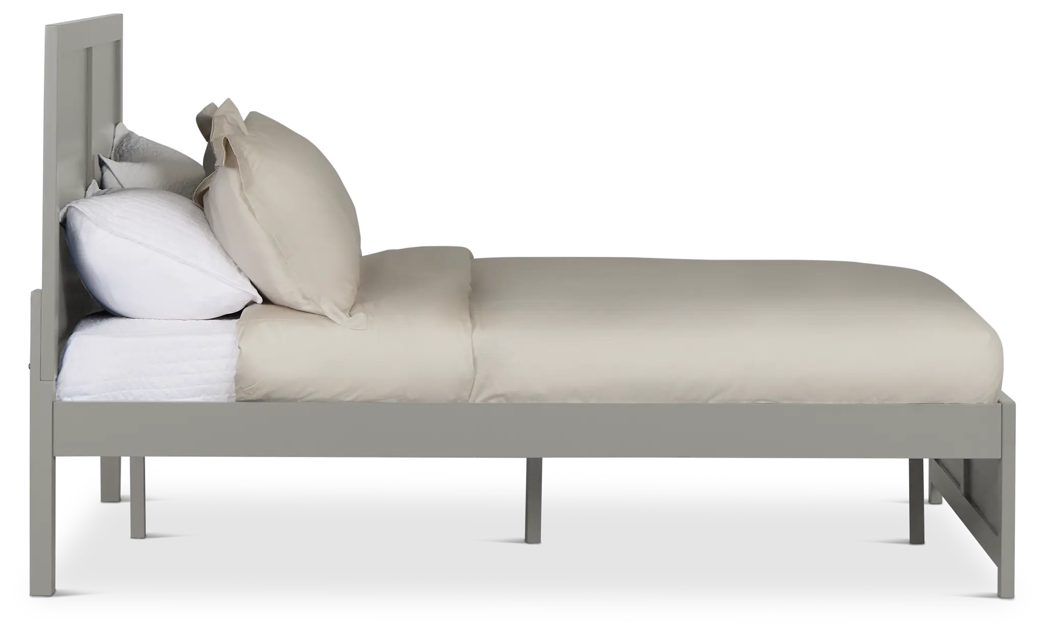 Charleston Gray Panel Bed Charleston Gray Panel Bed