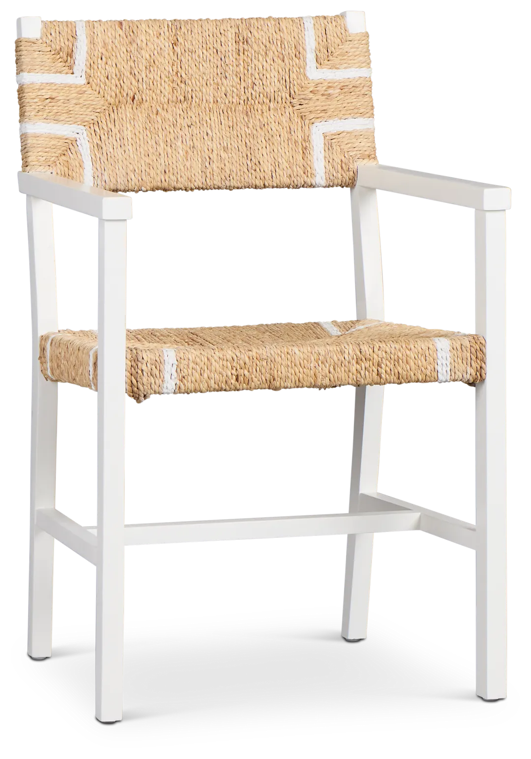 Nantucket Light Tone Woven Arm Chair