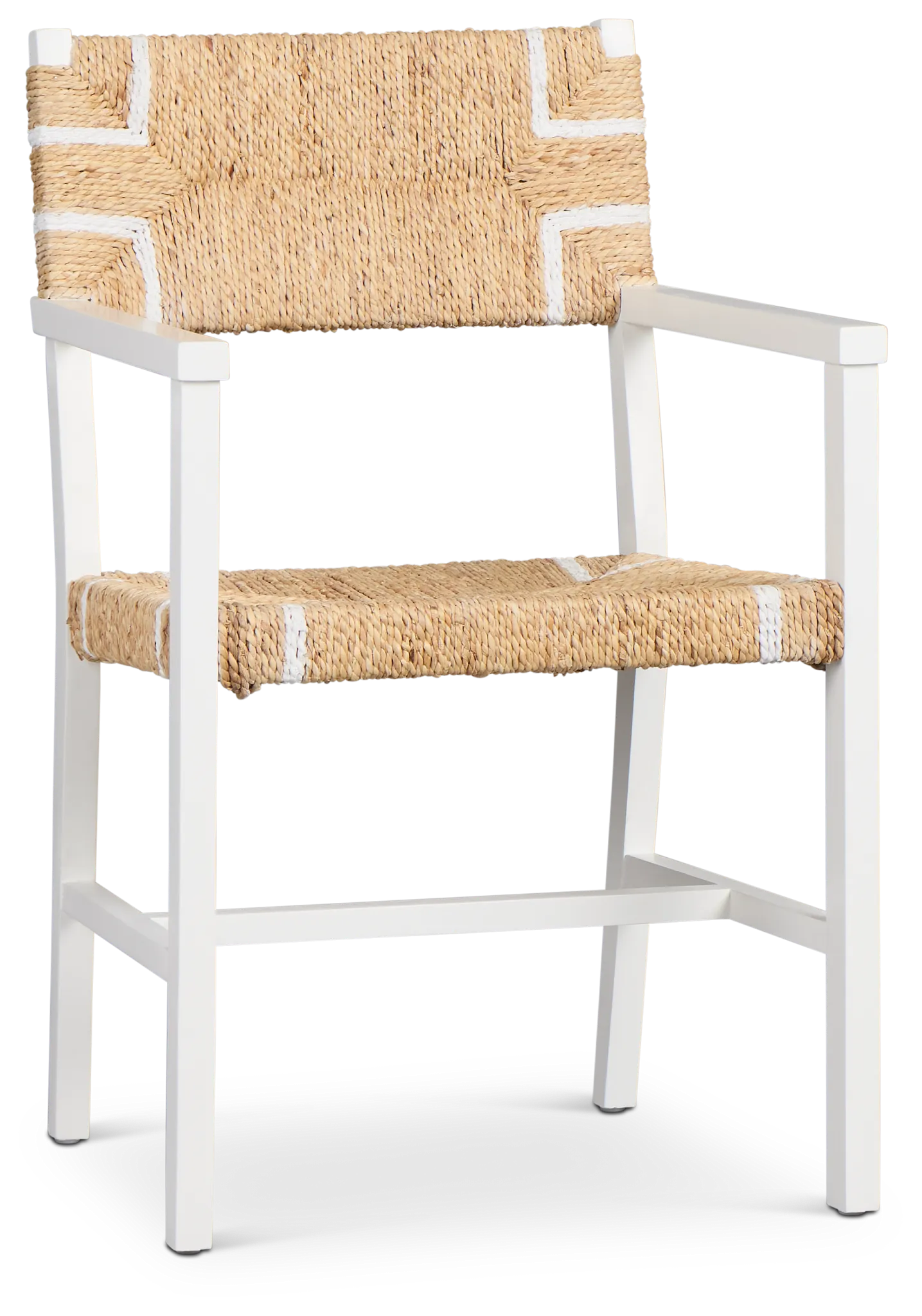 Nantucket Light Tone Woven Arm Chair