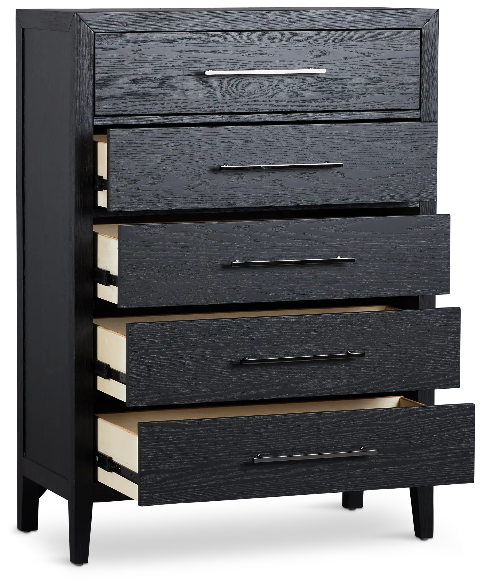 Alden Black Drawer Chest Alden Black Drawer Chest