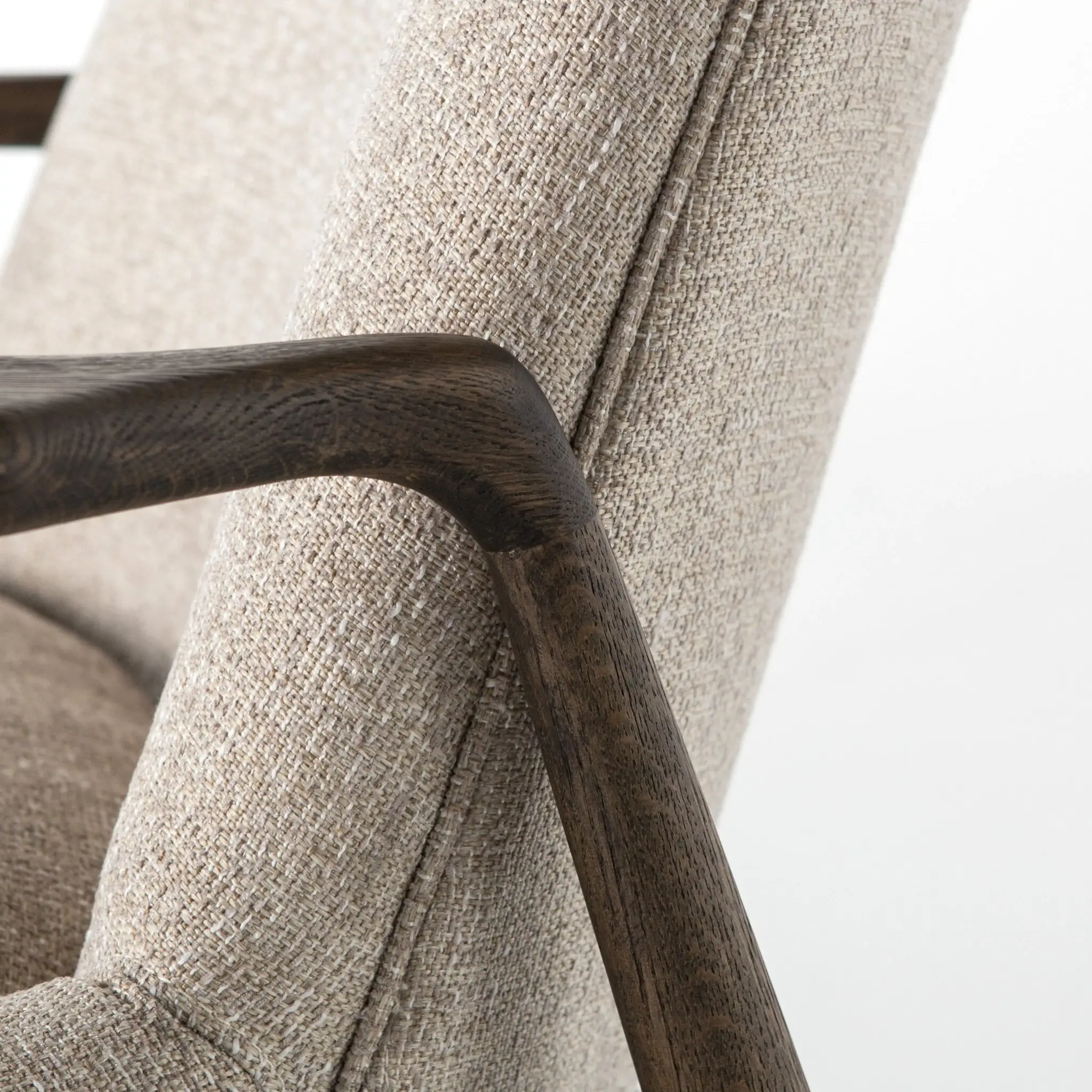 Four Hands Abella Light Beige Fabric Accent Chair Four Hands Abella Light Beige Fabric Accent Chair