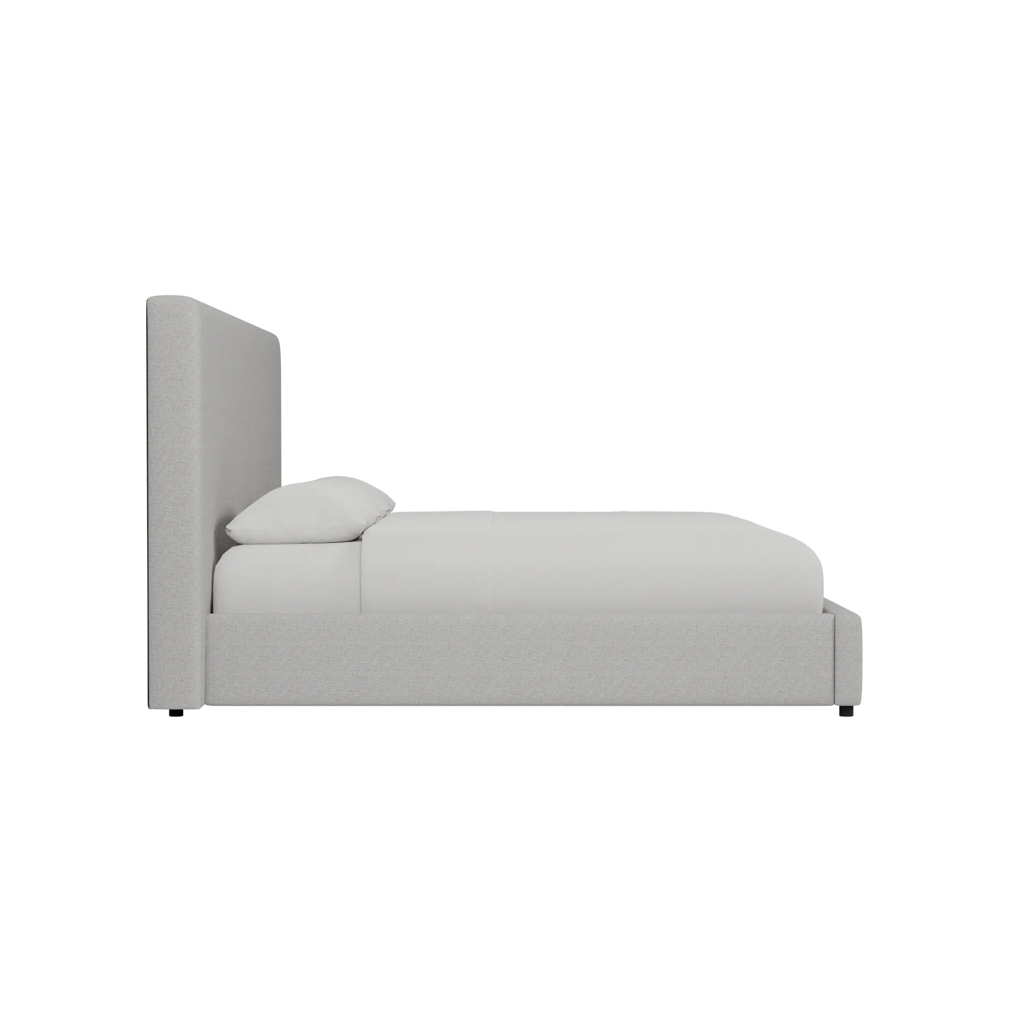 Grayton Natural Beauty 54" Upholstered Platform Bed Grayton Natural Beauty 54" Upholstered Platform Bed