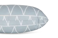 Terrain Light Blue Lumbar Indoor/outdoor Accent Pillow