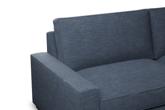 Edgewater Elevation Dark Blue 96" Sofa W/ 2 Cushions