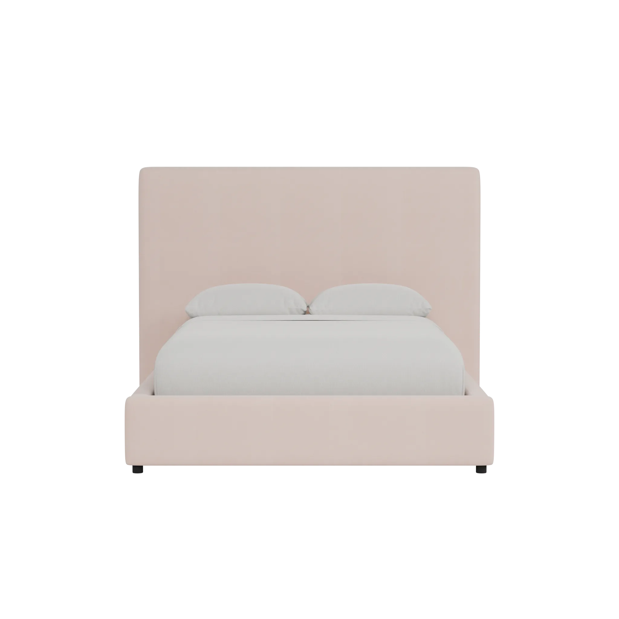 Grayton Joya Light Pink 54" Upholstered Platform Bed