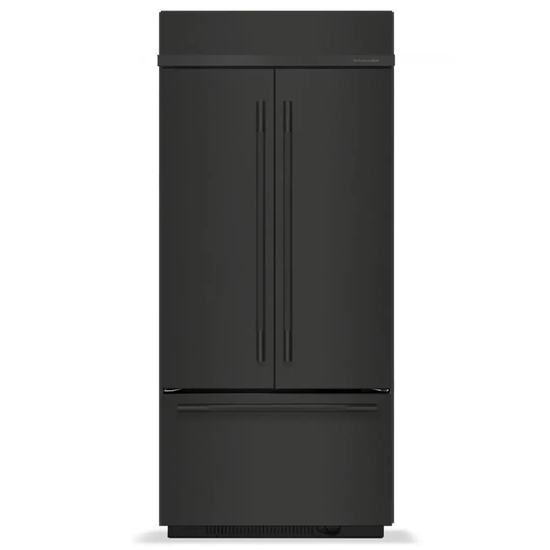 Kitchenaid 536 Series Black 36" Built In Bottom Freezer Refrigerator Kitchenaid 536 Series Black 36" Built In Bottom Freezer Refrigerator