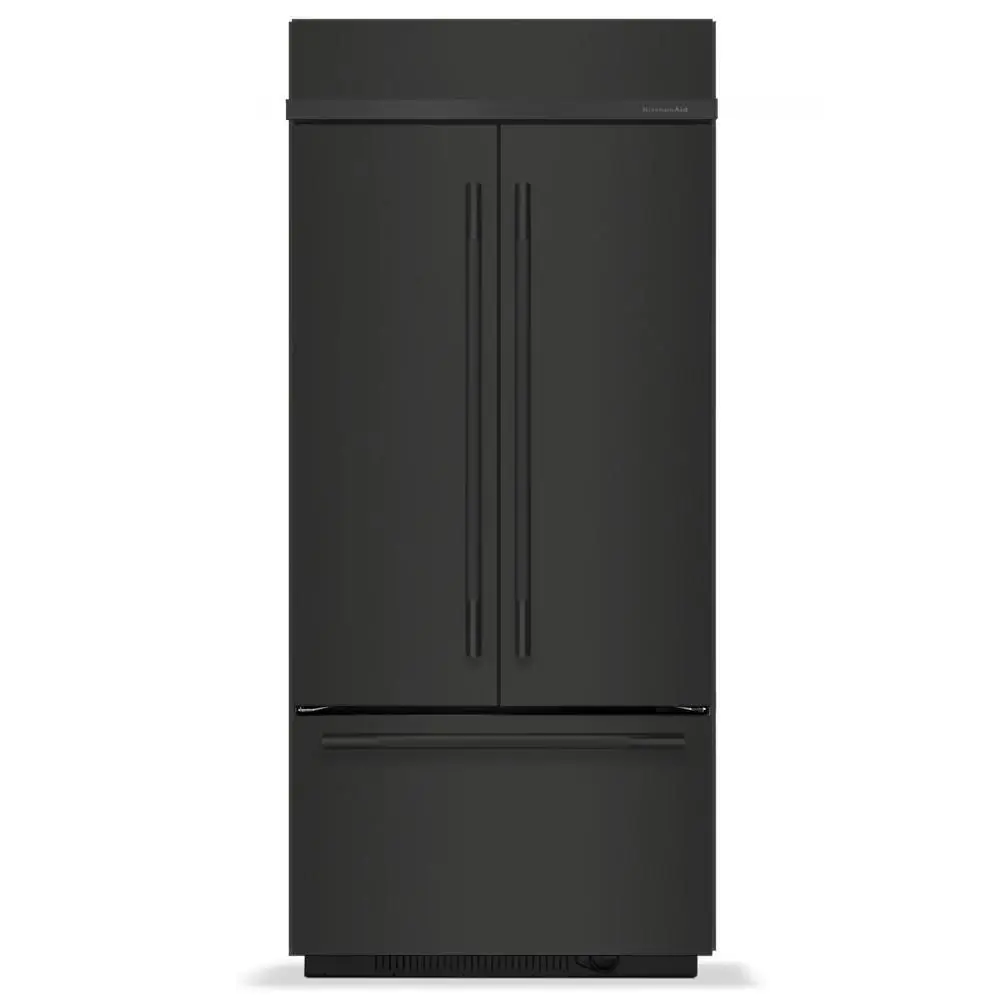 Kitchenaid 536 Series Black 36" Built In Bottom Freezer Refrigerator Kitchenaid 536 Series Black 36" Built In Bottom Freezer Refrigerator