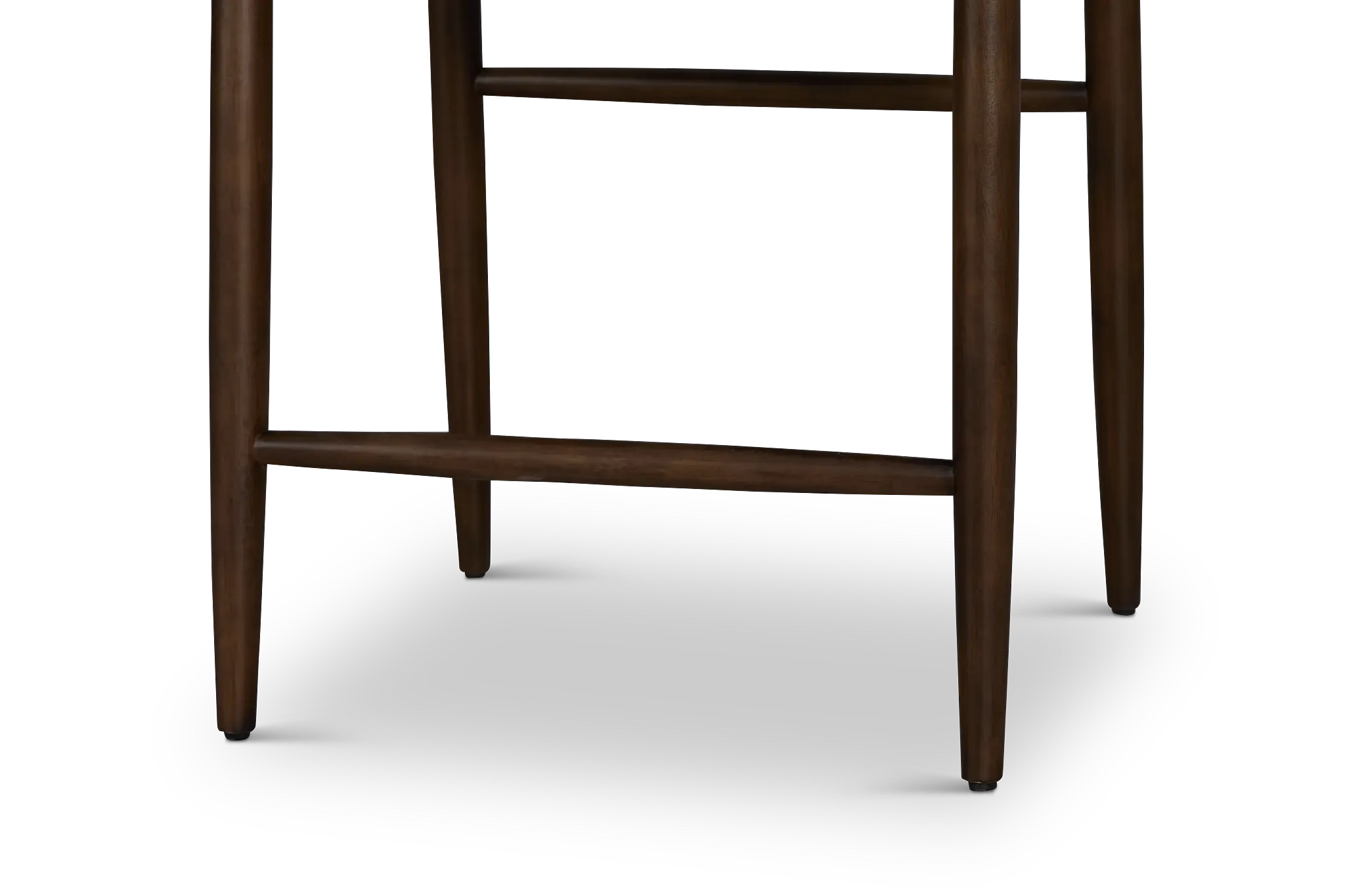 Santorini Dark Tone Curved 24" Woven Barstool Santorini Dark Tone Curved 24" Woven Barstool