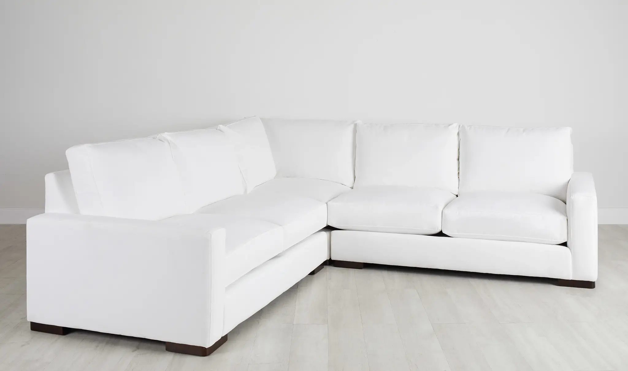 Edgewater Peyton White Small Two-arm Sectional Edgewater Peyton White Small Two-arm Sectional