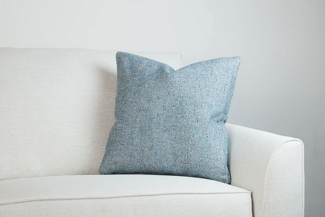 Nova Light Blue 20" Accent Pillow