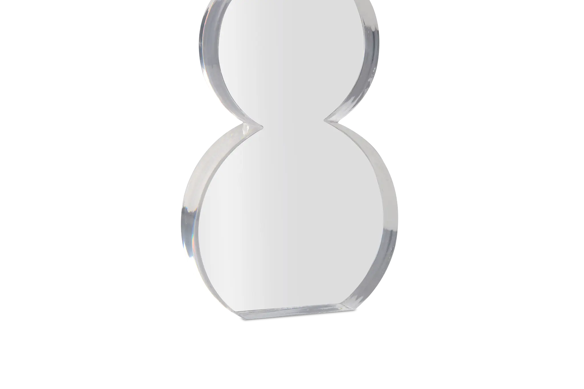 Snowman Clear Large Sculpture Snowman Clear Large Sculpture
