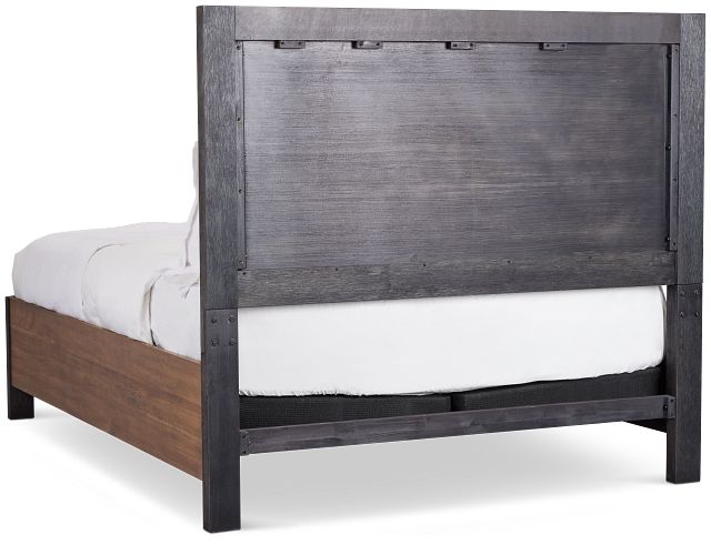 Jackson Two-tone Panel Bed