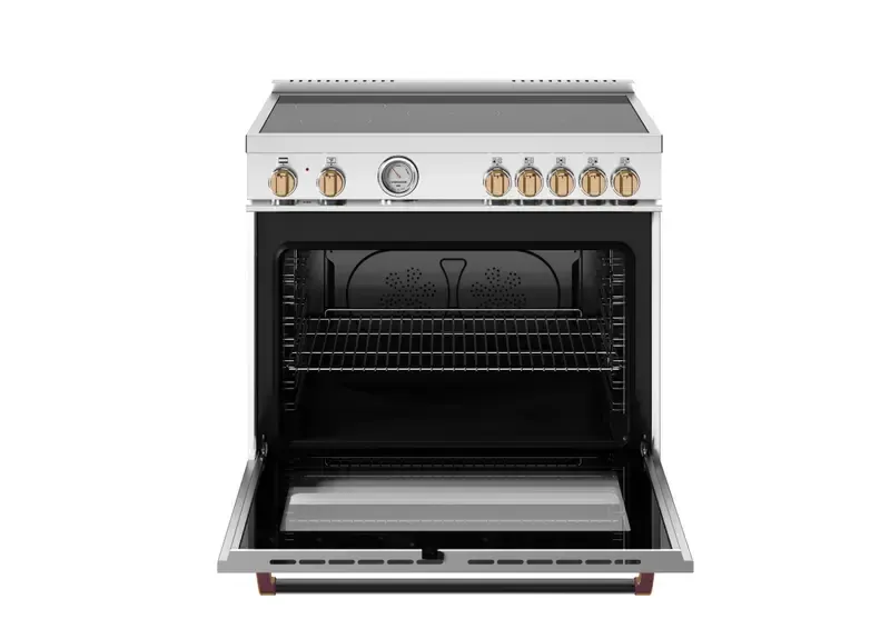 Bertazzoni Master Series White 36" Induction Range
