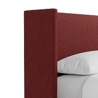 Captiva Elite Red 48" Upholstered Shelter Bed