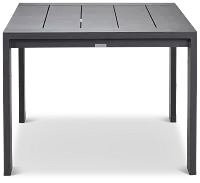 Linear Dark Gray 70" Rectangular Table