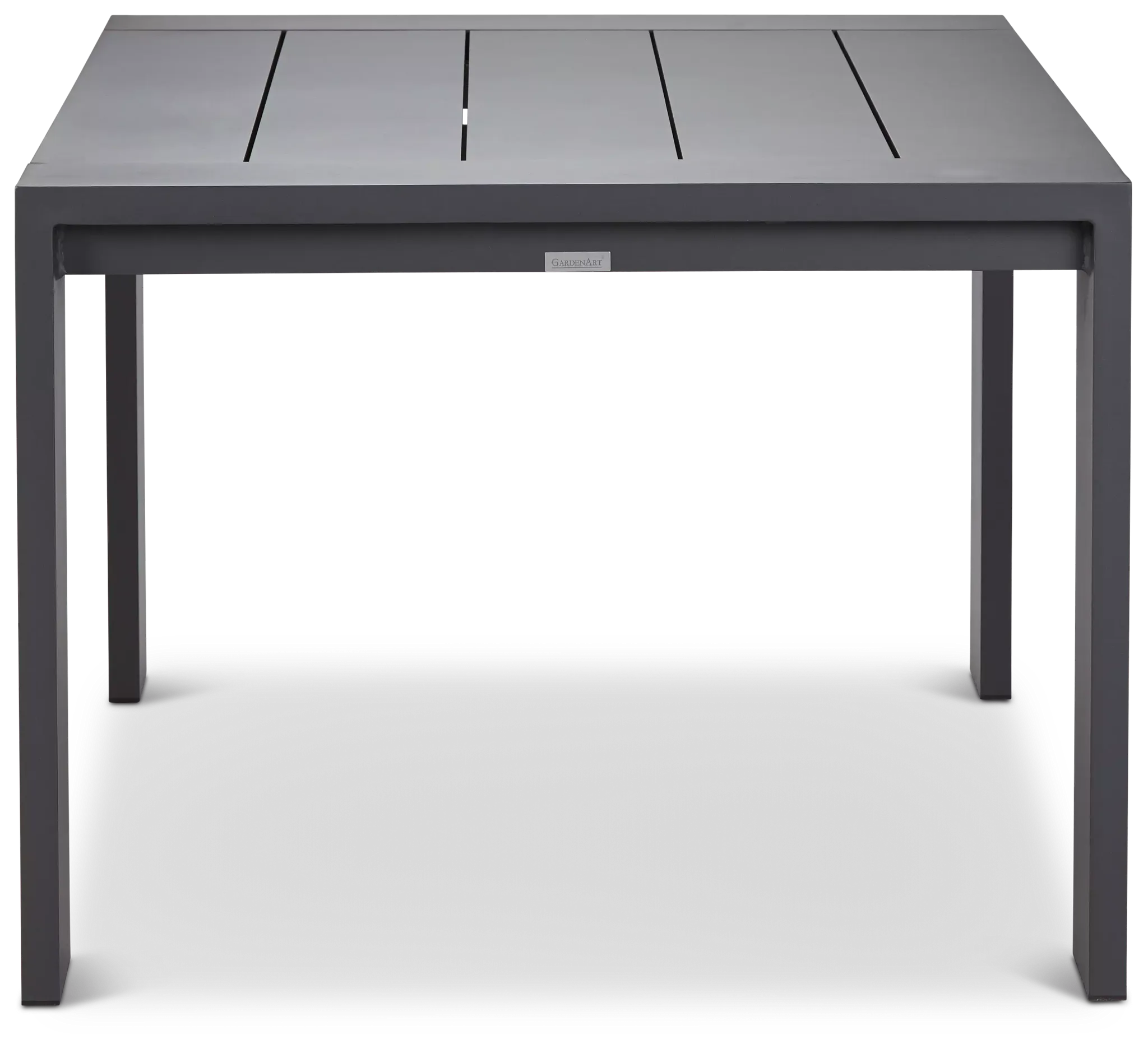 Linear Dark Gray 70" Rectangular Table
