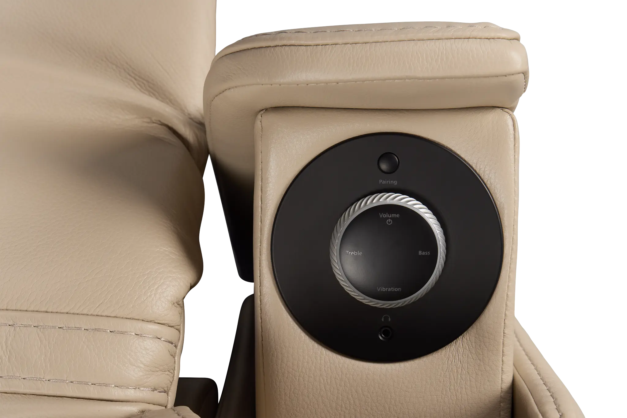 Fallon Beige Lthr/vinyl Power Recliner Fallon Beige Lthr/vinyl Power Recliner