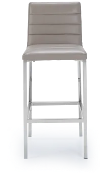 Amalfi Taupe 30" Upholstered Barstool