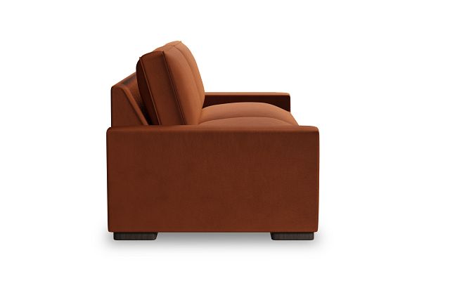 Edgewater Joya Orange 96" Sofa W/ 2 Cushions (2)