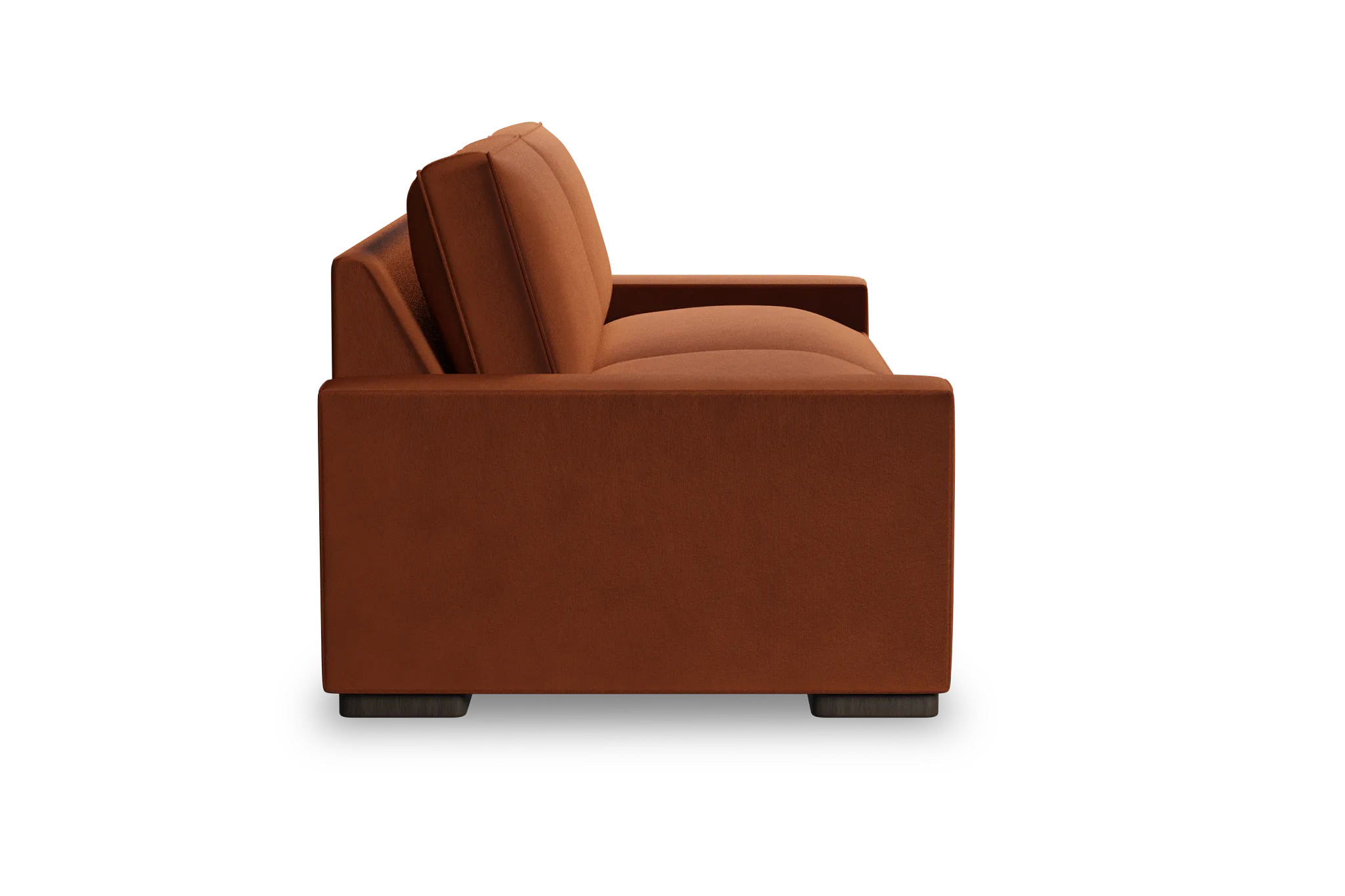 Edgewater Joya Orange 96" Sofa W/ 2 Cushions