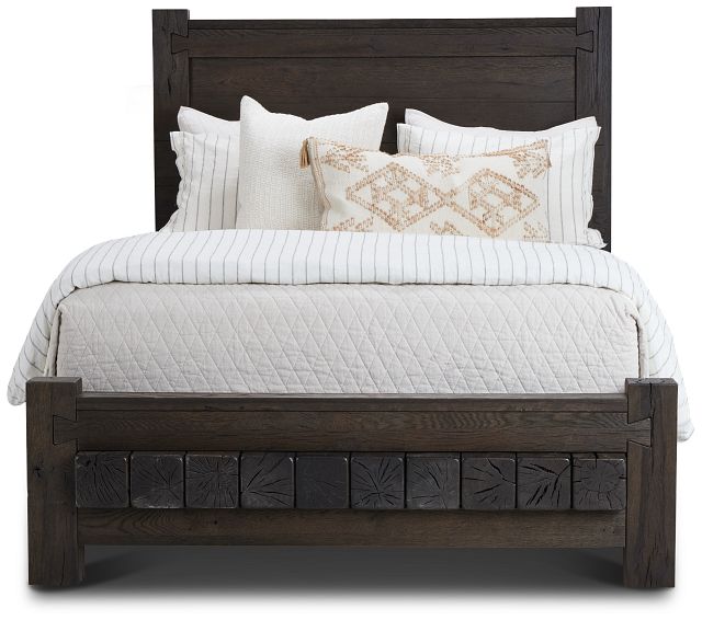 Salt Lake Dark Tone Platform Bed