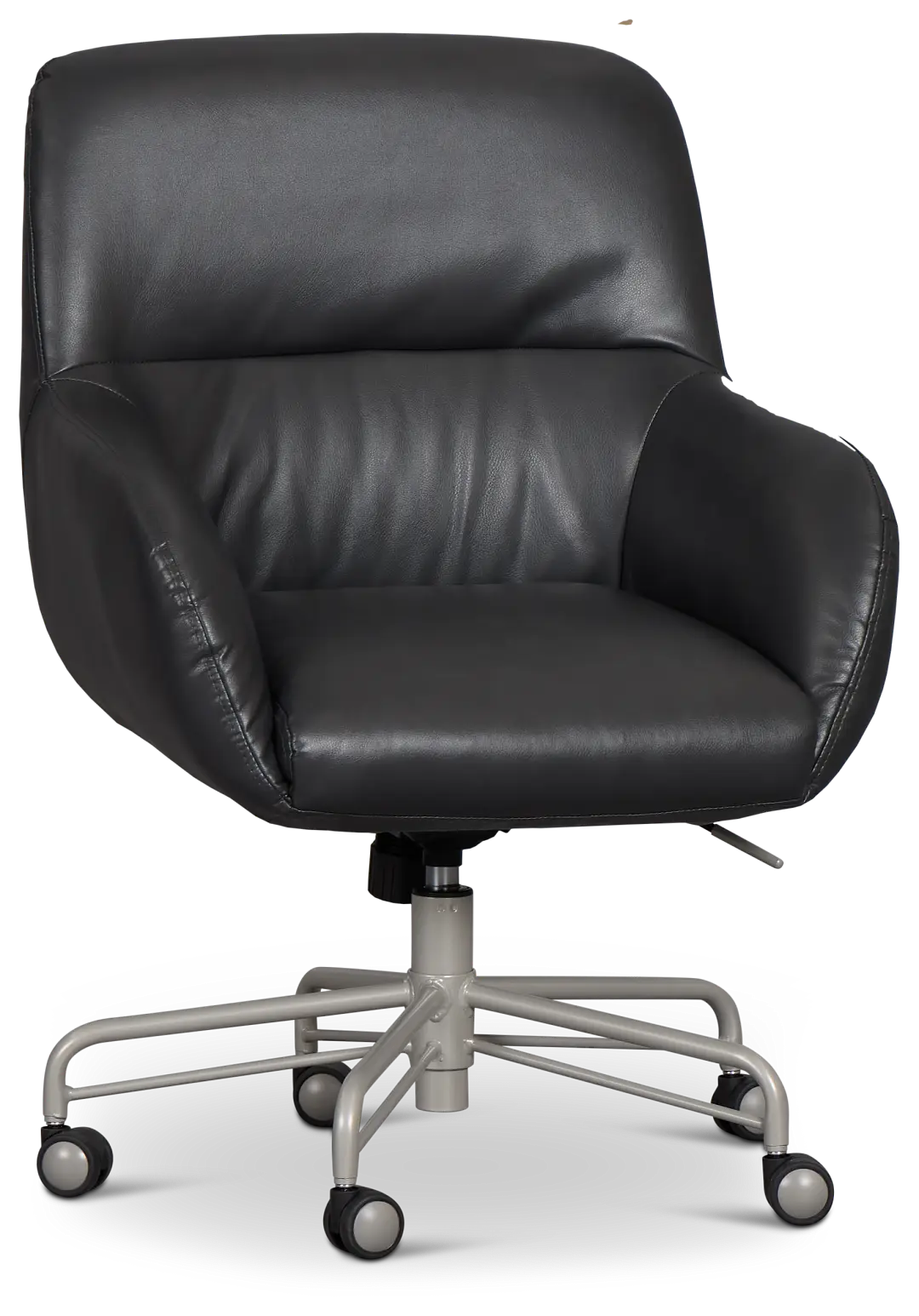 Ophelia Dark Gray Upholstered Desk Chair Ophelia Dark Gray Upholstered Desk Chair