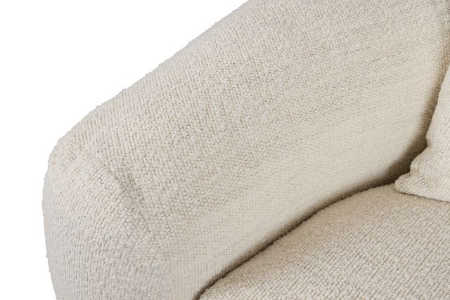 Kaya White Fabric Sofa