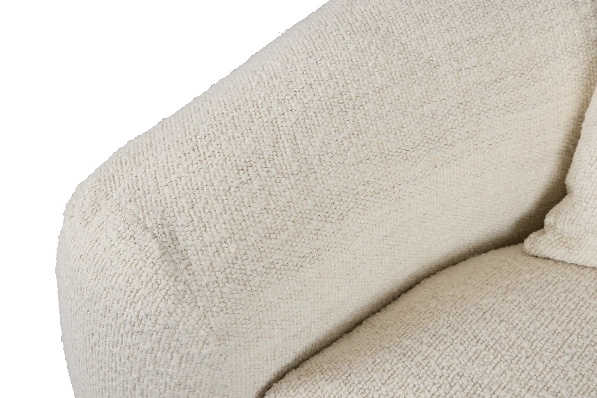 Kaya White Fabric Sofa Kaya White Fabric Sofa