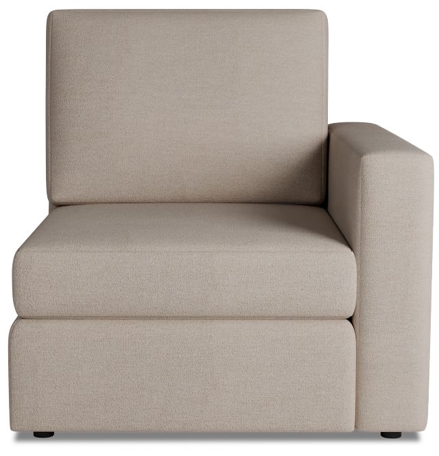 Citymod Beige Fabric Right Chair