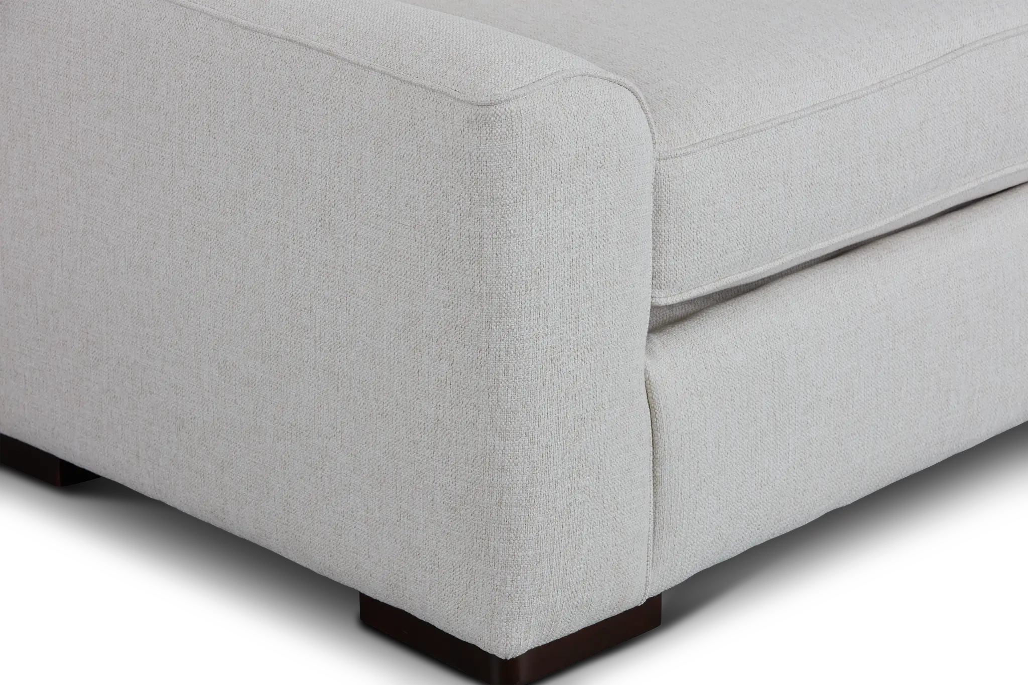Austin White Fabric Memory Foam Sleeper Austin White Fabric Memory Foam Sleeper