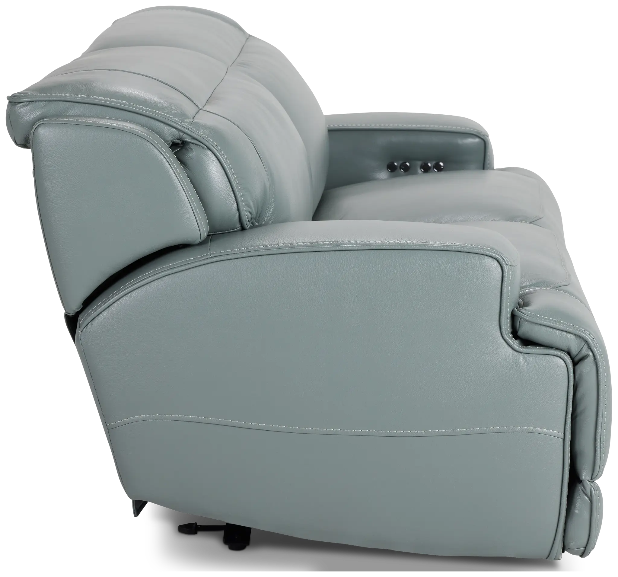 Reign Green Lthr/vinyl Power Reclining Sofa Reign Green Lthr/vinyl Power Reclining Sofa