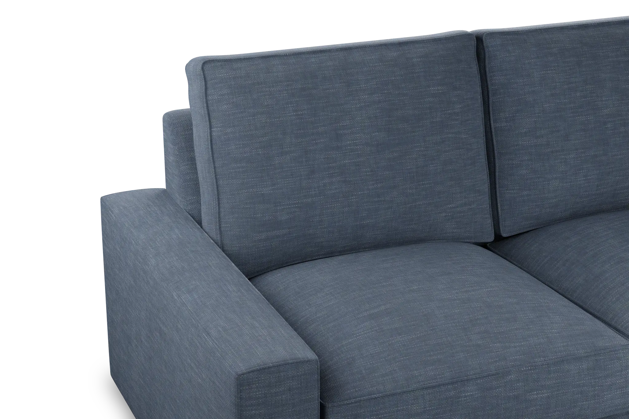 Edgewater Elevation Dark Blue Large Two-arm Sectional Edgewater Elevation Dark Blue Large Two-arm Sectional