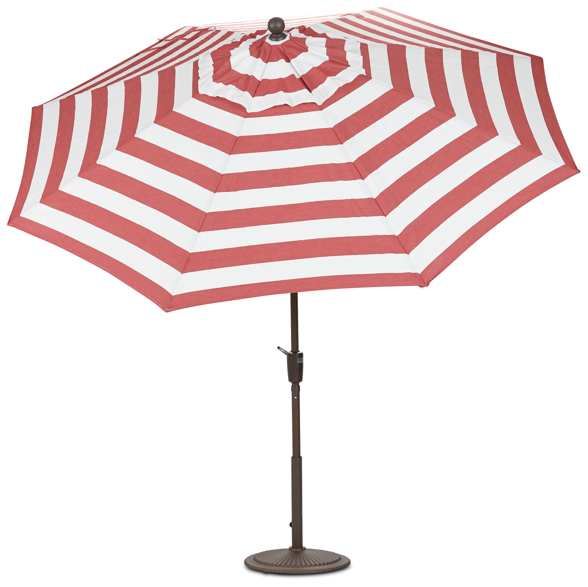Maui Red Stripe Umbrella Set Maui Red Stripe Umbrella Set