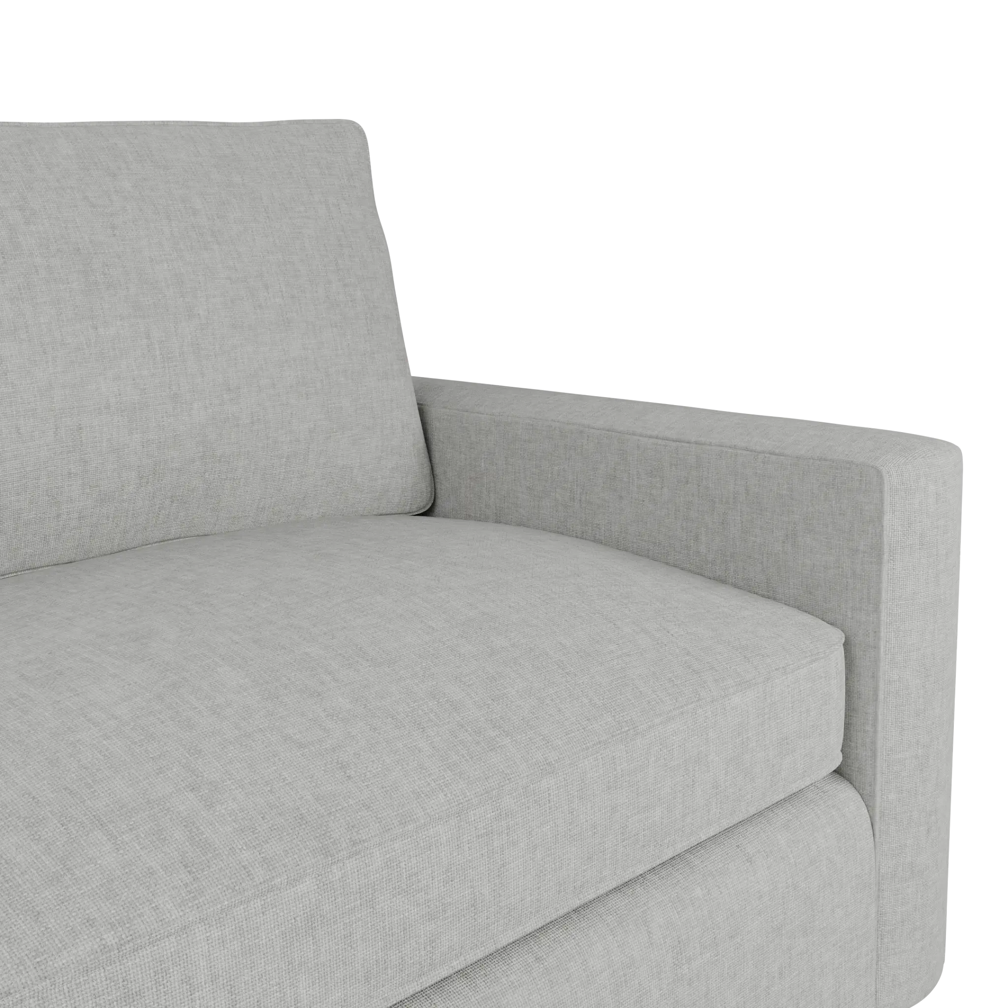 Siesta Delray Pewter Fabric Cooling Memory Foam Sleeper Siesta Delray Pewter Fabric Cooling Memory Foam Sleeper
