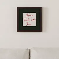 Elle Green Framed Wall Art