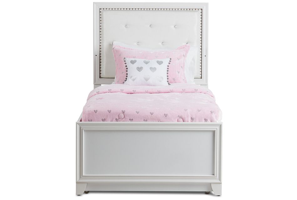 trundle bed with storage white