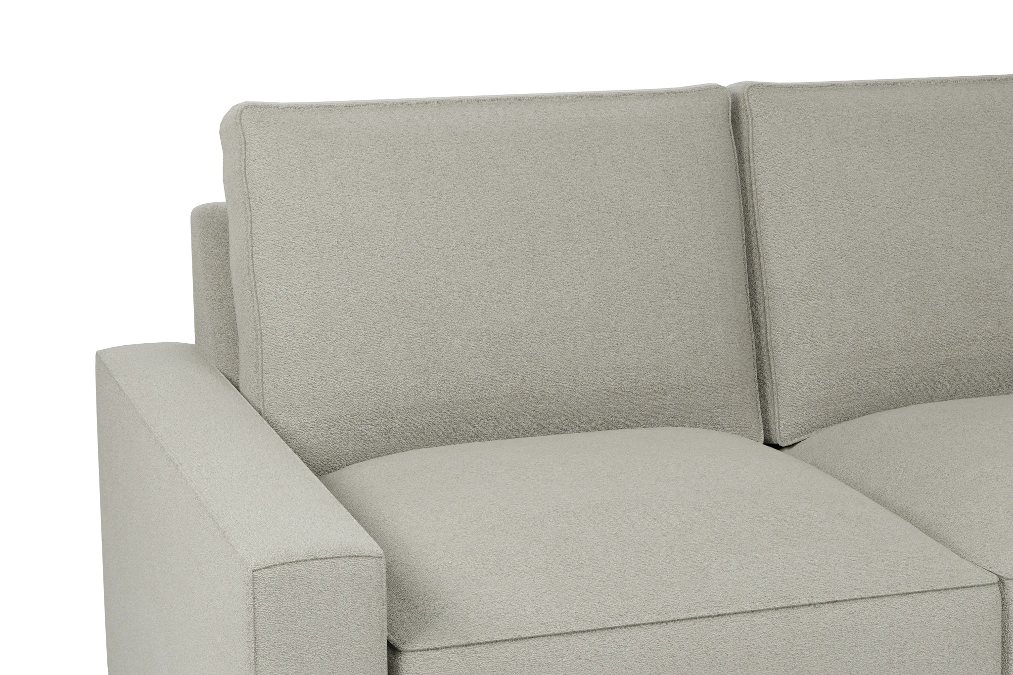 Edgewater Elite Gray Loveseat