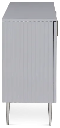 Surge Gray Four-door Cabinet