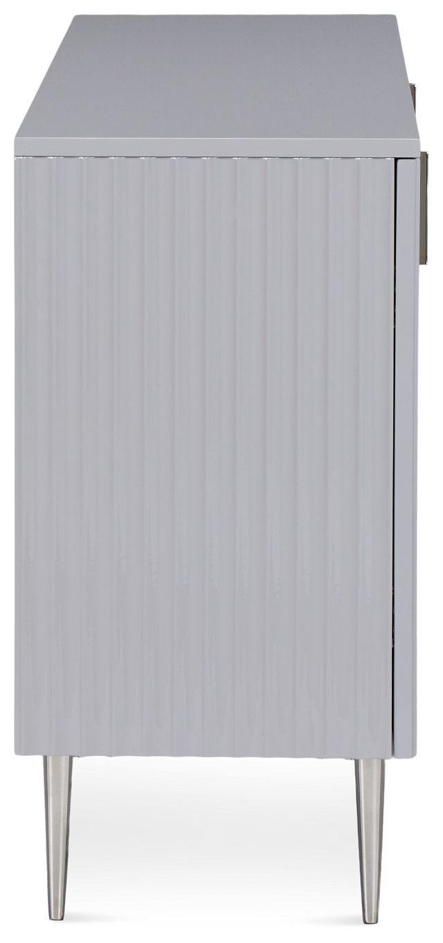 Surge Gray Four-door Cabinet