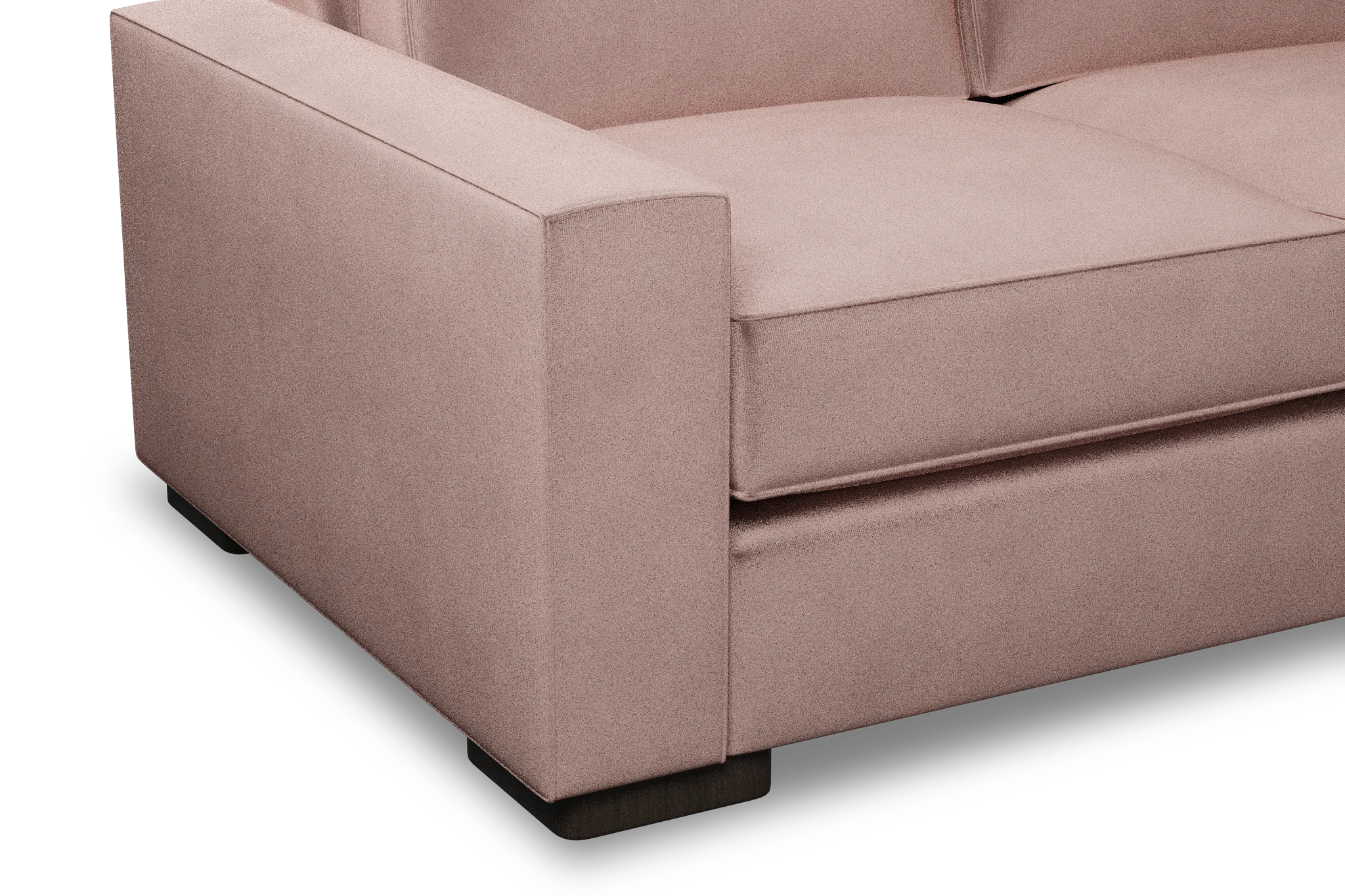 Edgewater Joya Light Pink 96" Sofa W/ 3 Cushions